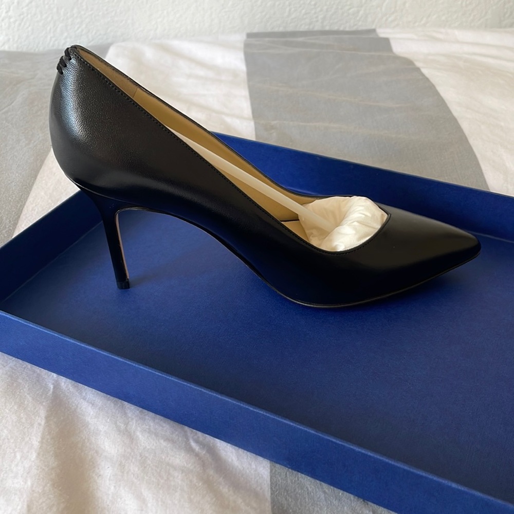 NBW Black Sarah Flint Perfect Pump 85 - size 5.5